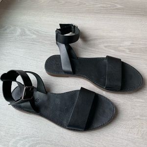 Madewell leather ankle-strap sandals